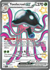 Toedscruel ex #213 Pokemon Paldean Fates Prices