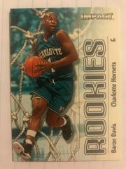 Baron Davis Basketball Cards 1999 SkyBox Impact Prices