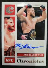 Jan Blachowicz Ufc Cards 2021 Panini Chronicles UFC Signatures Prices