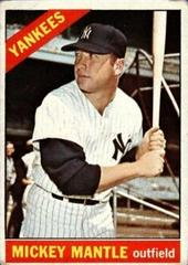 Mickey Mantle Baseball Cards 1966 Topps Prices