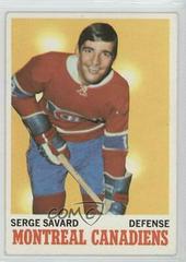 Serge Savard Hockey Cards 1970 Topps Prices