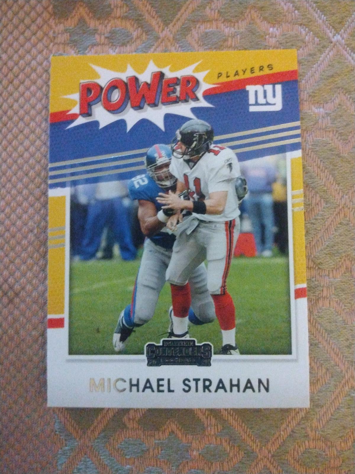 Michael Strahan Ungraded 2021 Panini Contenders Power Players 