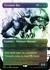 Tyrranax Rex [Showcase Foil] Magic Phyrexia: All Will Be One Prices