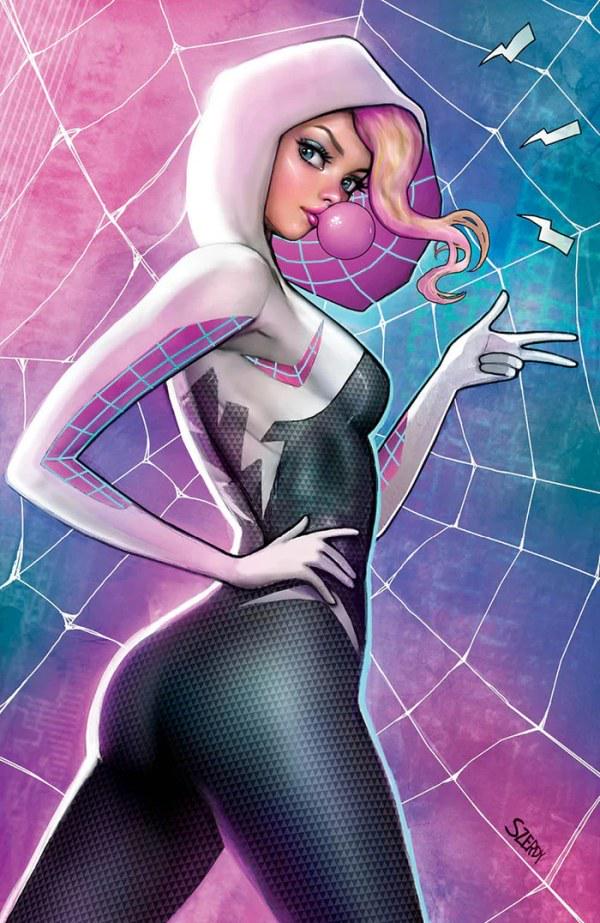 Spider-Gwen: The Ghost-Spider [Szerdy Virgin] #1 (2024) Comic Books Spider-Gwen: The Ghost-Spider