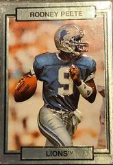 Rodney Peete #77 Football Cards 1990 Action Packed Prices