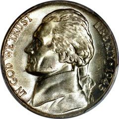 1945 [DOUBLE DIE] Coins Jefferson Nickel Prices