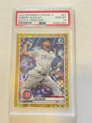 Adbert Alzolay [X Gold Xfractor] #57 Baseball Cards 2020 Bowman Chrome Prices