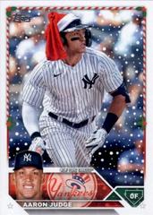 Aaron Judge [SP Variation] #H1 Baseball Cards 2023 Topps Holiday Prices