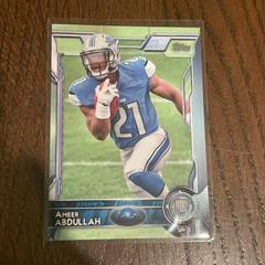 Ameer Abdullah [Running] #497 Football Cards 2015 Topps Prices