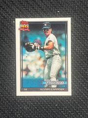 Alvaro Espinoza #28 Baseball Cards 1991 Topps Micro Prices