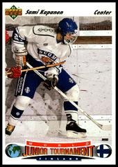 Sami Kapanen #674 Hockey Cards 1991 Upper Deck Prices
