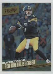 Ben Roethlisberger [Red Xtra Points] #4 Football Cards 2017 Panini Prestige Prices