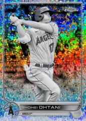 Shohei Ohtani [Black & White Mini Diamond] #1 Baseball Cards 2022 Topps Chrome Prices