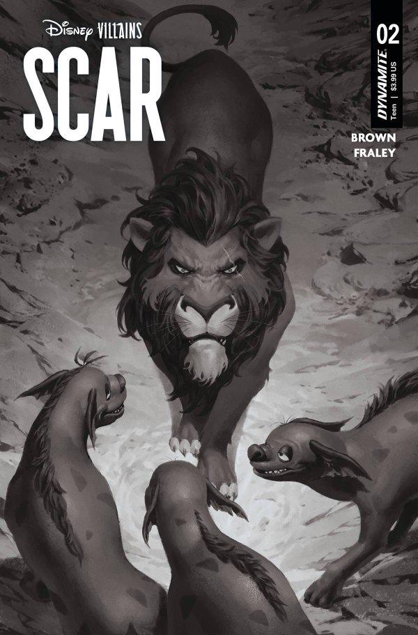 Disney Villains: Scar [Yoon Sketch] #2 (2023) Comic Books Disney Villains: Scar