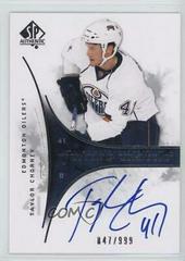 Taylor Chorney [Autograph] #239 Hockey Cards 2009 SP Authentic Prices