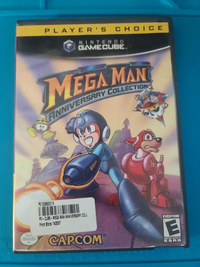 Mega Man Anniversary Collection Box And Manual Only Gamecube