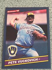 Pete Vuckovich Baseball Cards 1986 Donruss Prices