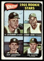 Athletics Rookies [Hunter] Baseball Cards 1965 Topps Prices