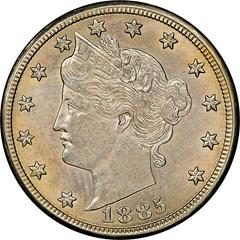 1885 [PROOF] Coins Liberty Head Nickel Prices