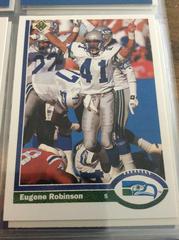 Eugene Robinson Football Cards 1991 Upper Deck Prices