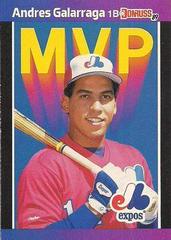 Andres Galarraga #BC-16 Baseball Cards 1989 Donruss MVP Prices