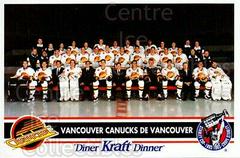 Vancouver Canucks Hockey Cards 1992 Kraft Prices