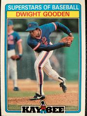 Dwight Gooden #13 Baseball Cards 1987 Topps KayBee Superstars Prices