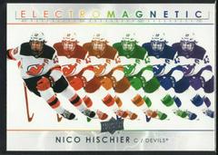 Nico Hischier #EM-17 Hockey Cards 2021 Upper Deck Electromagnetic Prices