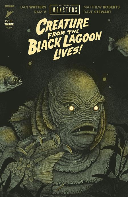 Universal Monsters: Creature from the Black Lagoon Lives! [Citriya] #3 (2024) Comic Books Universal Monsters: Creature From The Black Lagoon Lives