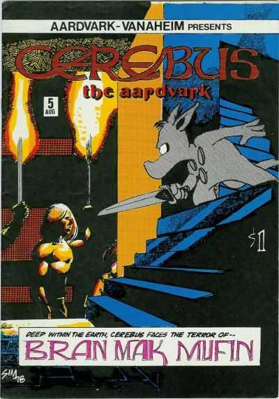 Cerebus #5 (1978) Comic Books Cerebus