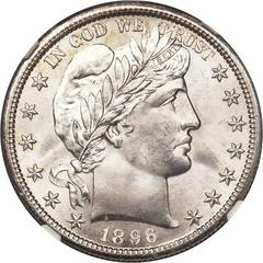 1896 O Coins Barber Half Dollar Prices