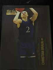 Christian Braun #MB-13 Basketball Cards 2022 Wild Card Matte Prices