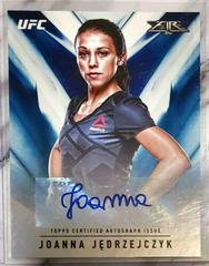 Joanna Jedrzejczyk [Blue] Ufc Cards 2017 Topps UFC Fire Autographs Prices
