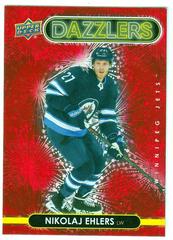 Nikolaj Ehlers [Red] Hockey Cards 2021 Upper Deck Dazzlers Prices