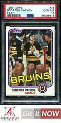 Rogatien Vachon [East] #74 Hockey Cards 1981 Topps Prices