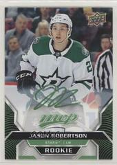 Jason Robertson [Green Script] Hockey Cards 2020 Upper Deck MVP Prices