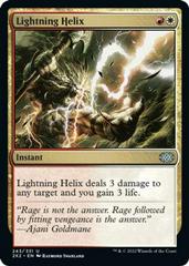 Lightning Helix #243 Magic Double Masters 2022 Prices