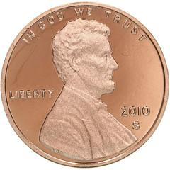 2010 S [PROOF] Coins Lincoln Shield Penny Prices