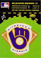 Milwaukee Brewers #NNA Baseball Cards 1982 Fleer Team Logo Stickers Prices