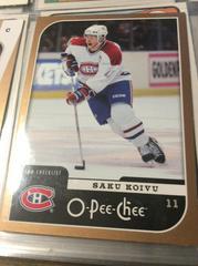 Saku Koivu [Checklist] Hockey Cards 2006 O Pee Chee Prices