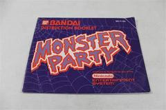 Monster Party - Manual | Monster Party NES