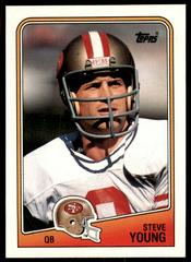 Steve Young #39 Football Cards 1988 Topps Prices