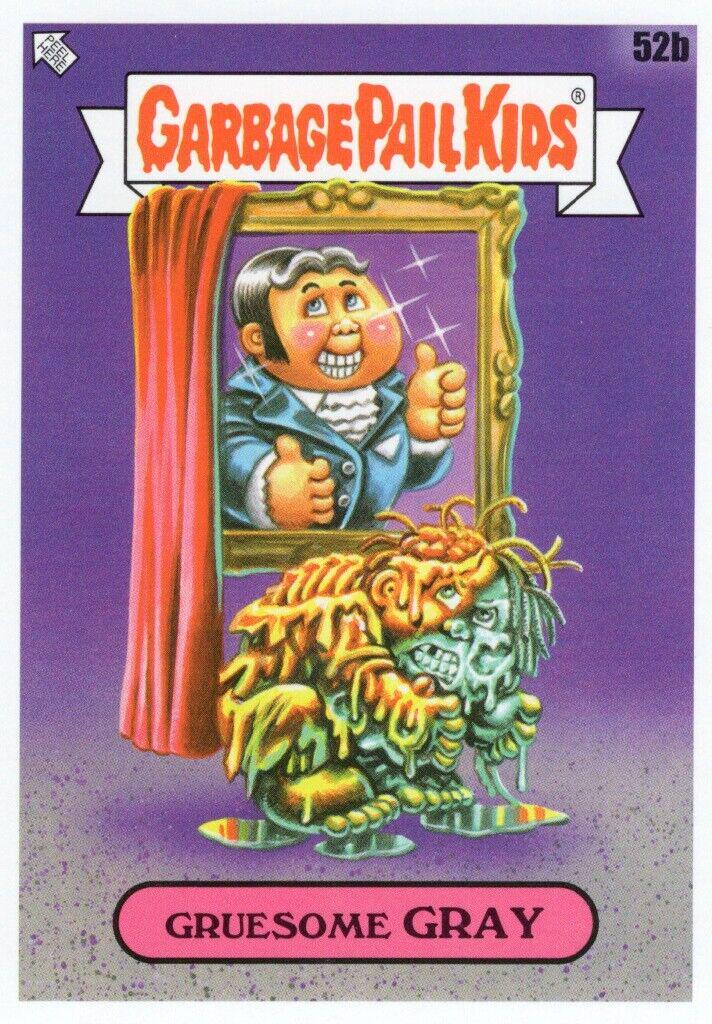 Gruesome Gray [Gray] #52b Garbage Pail Kids Book Worms