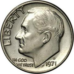 1971 D Coins Roosevelt Dime Prices