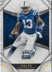 T.Y. Hilton [Holo Gold] #7 Football Cards 2016 Panini Crown Royale Prices