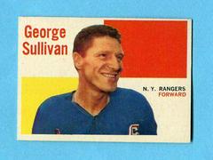 George Sullivan #18 Hockey Cards 1960 Topps Prices