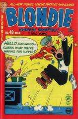 Blondie Comics Monthly #40 (1952) Comic Books Blondie Comics Monthly Prices
