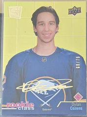 Dylan Cozens [Gold] Hockey Cards 2020 Upper Deck Rookie Class Se Prices