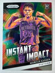 Marcus Sasser #22 Basketball Cards 2023 Panini Prizm Instant Impact Prices