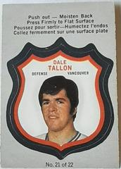 Dale Tallon Hockey Cards 1972 O-Pee-Chee Players Crests Prices